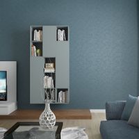 Обои Marburg Shades Винил на флизелине (0,53*10,05) Синий, Штукатурка арт-32412 — фото 4, Обои