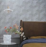 Обои Bernardo Bartalucci Sarrieri Флизелин (1,06*10) Серый, Геометрия арт-5074-5 — фото 3, Обои