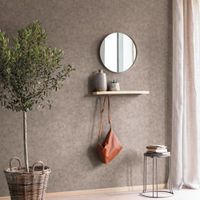 Обои Caselio Beton Винил на флизелине (0,53*10,05) Коричневый, Штукатурка арт-101492010 — фото 3, Обои