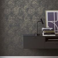 Обои Marburg Memoria Винил на флизелине (1,06*10,05) Серый/Серебряный/Сиреневый, Геометрия/Штукатурка арт-30356 — фото 2, Обои