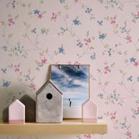 Обои AS Creation Maison Charme Винил на флизелине (0,53*10,05) Розовый/Зеленый/Синий, Цветы арт-39071-1 — фото 4, Обои