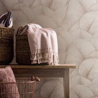 Обои Marburg Kumano Винил на флизелине (1,06*10,05) Розовый, Листья арт-34561 — фото 2, Обои