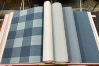 Обои Andrea Rossi Spectrum Pro Винил на флизелине (1,06*10) Бирюзовый, Однотонные/Рогожка арт-54379-10 — фото 2, Обои для стен