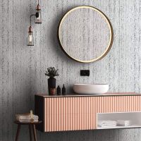 Обои Marburg Travertino Винил на флизелине (1,06*10,05) Белый/Серый, Под камень арт-33052 — фото 2, Обои