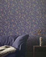 Обои Andrea Rossi Cheradi Винил на флизелине (1,06*10,05) Синий, Цветы арт-54394-6 — фото 3, Обои