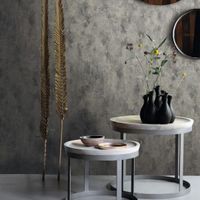 Обои RASCH Factory Style Винил на флизелине (1,06*10,05) Коричневый/Серый, Штукатурка арт-947328 — фото 2, Обои