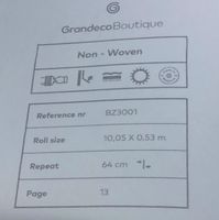 Товар: Обои Grandeco Belize арт-BZ3001 - фото 3 Обои Grandeco Belize арт-BZ3001 — фото 3, Обои для стен