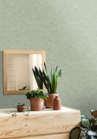 Обои Caselio Beton 2 Винил на флизелине (0,53*10,05) Зеленый, Штукатурка арт-101487332 — фото 2, Обои