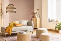 Обои Caselio Beton Винил на флизелине (0,53*10,05) Белый, Штукатурка арт-101480000 — фото 3, Обои