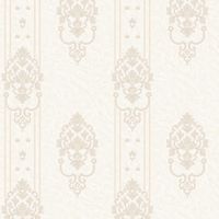 Обои Roberto Borzagi King Винил на флизелине (1,06*10) Белый, Полоса/Дамаск арт-90111-1 — фото 1, Обои для стен