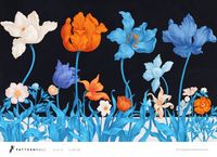 Фрески Fresq Pattern Roll арт-FLORA23-13 — фото 1, Фрески