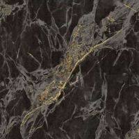 Обои Wiganford by Solo Lunman Винил на флизелине (1,06*10,05) Черный/Серый/Золото, Мрамор арт-ER1709 — фото 1, Обои