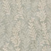 Обои Zambaiti Parati Satin Flowers IV Винил на флизелине (0,53*10,05) Бежевый/Серый/Зеленый, Листья арт-Z66811 — фото 1, Обои для стен