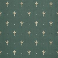 Обои Zambaiti Parati Satin Flowers IV Винил на флизелине (0,53*10,05) Зеленый/Бежевый, Классическая лилия арт-Z66851 — фото 1, Обои для стен