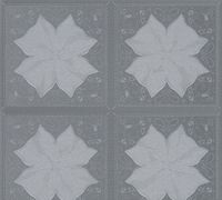 Обои AS Creation Karl Lagerfeld Винил на флизелине (0,53*10,05) Серый/Серебряный, Цветы/Геометрия арт-37845-5 — фото 1, Обои