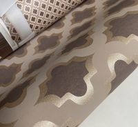 Обои Bernardo Bartalucci Coco Флизелин (1,06*10,05) Коричневый, Орнамент арт-5086-5 — фото 3, Обои