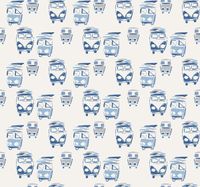 Обои Paper & Ink Navy Grey and White арт-BL70802 — фото 1, Обои