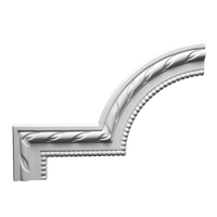 Угловой элемент Европласт 390x18x270 мм арт-1.52.314 — фото 1, Молдинги