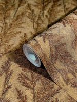 Обои Marburg Natural Opulence Винил на флизелине (0,7*10,05) Коричневый, Листья арт-33208 — фото 2, Обои