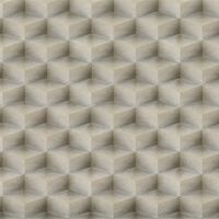 Обои Emiliana Parati Tekko New Винил на флизелине (1,06*10,05) Серый/Серебряный/Бежевый, Геометрия арт-20021T — фото 1, Обои для стен