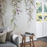 Панно Marburg Crush Motion Винил на флизелине (2,1*2,7) Серый, Листья/Цветы арт-63454 — фото 2, Обои