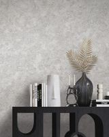 Обои Emiliana Parati Damasco Reale Винил на флизелине (1,06*10,05) Серый/Серебряный, Штукатурка арт-73413 — фото 2, Обои