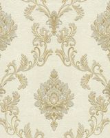 Обои Emiliana Parati Damasco Reale Винил на флизелине (1,06*10,05) Бежевый/Золото, Дамаск арт-73426 — фото 1, Обои