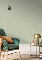 Обои Caselio Beton 2 Винил на флизелине (0,53*10,05) Зеленый/Серый, Штукатурка арт-101487270 — фото 2, Обои