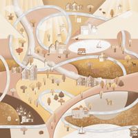 Фрески Affresco Сказки Affresco арт-ID636-COL2 — фото 1, Фрески