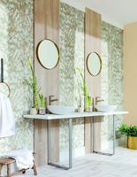 Обои Caselio Flower Power Винил на флизелине (0,53*10,05) Бежевый, Цветы арт-101852010 — фото 3, Обои