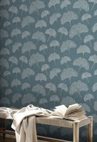 Обои AS Creation Original View Винил на флизелине (0,53*10,05) Бирюзовый, Листья арт-38966-2 — фото 4, Обои