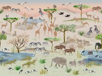 Фрески Affresco Сказки Affresco арт-NL670-COL2 — фото 1, Фрески