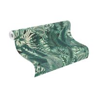 Обои RASCH Denzo II Винил на флизелине (0,53*10,05) Зеленый, Листья арт-833942 — фото 2, Обои