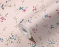 Обои AS Creation Maison Charme Винил на флизелине (0,53*10,05) Розовый/Зеленый/Синий, Цветы арт-39071-1 — фото 2, Обои