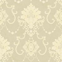 Обои Bernardo Bartalucci Carnazza Винил на флизелине (1,06*10) Бежевый, Дамаск арт-5058-4 — фото 1, Обои