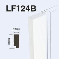 Финишный молдинг HIWOOD 2700x31x12 мм арт-LF124B NP — фото 1, Панели