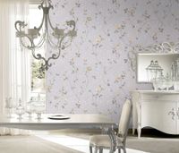 Обои Prima Italiana Colomba Винил на флизелине (1,06*10) Серый/Желтый, Вензель/Цветы арт-80601 — фото 3, Обои