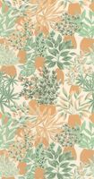 Товар: Обои Caselio Danae Винил на флизелине (53*10,05) Бежевый/Зеленый/Оранжевый, Листья арт-103631073 - фото 3 Обои Caselio Danae Винил на флизелине (53*10,05) Бежевый/Зеленый/Оранжевый, Листья арт-103631073 — фото 3, Обои