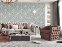 Товар: Обои Roberto Borzagi King Винил на флизелине (1,06*10) Бежевый, Дамаск арт-90115-3 - фото 2 Обои Roberto Borzagi King Винил на флизелине (1,06*10) Бежевый, Дамаск арт-90115-3 — фото 2, Обои для стен