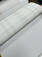 Обои Andrea Rossi Cavolli Винил на флизелине (1,06*10,05) Белый/Серый, Клетка арт-54417-5 — фото 2, Обои