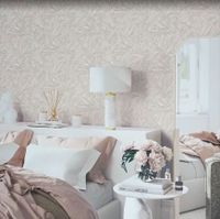 Обои Andrea Rossi Gavi Винил на флизелине (1,06*10) Бежевый, Листья арт-54378-6 — фото 3, Обои