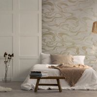 Обои Marburg Kumano Винил на флизелине (1,06*10,05) Бежевый, Абстракция/Рогожка арт-34585 — фото 4, Обои