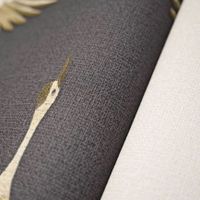 Обои Marburg Otaru Винил на флизелине (1,06*10,05) Серый/Черный/Золото, Птицы арт-34582 — фото 2, Обои