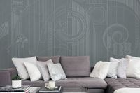 Фрески Affresco Line Art арт-AF2149-COL3 — фото 2, Фрески