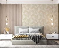 Обои Zambaiti Parati Savana Винил на флизелине (0,53*10,05) Бежевый, Листья/Шкура арт-77546 — фото 2, Обои