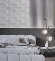 Обои Bernardo Bartalucci Sarrieri Флизелин (1,06*10) Серый, Геометрия арт-5074-5 — фото 2, Обои