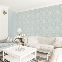 Обои Andrea Rossi Barbana Винил на флизелине (1,06*10,05) Голубой, Орнамент арт-54291-3 — фото 2, Обои