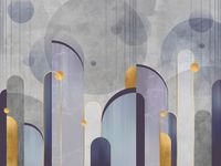 Фрески Wall Street Deco арт-23029 — фото 1, Фрески