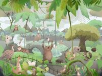 Фрески Affresco Сказки Affresco арт-ML607-COL3 — фото 1, Фрески