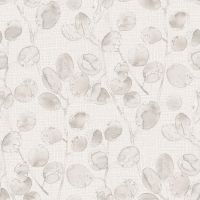Обои Zambaiti Parati Savana Винил на флизелине (0,53*10,05) Серый/Бежевый, Листья арт-77503 — фото 1, Обои для стен